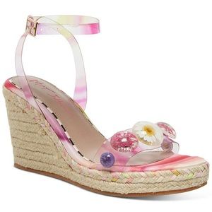 FREE SHIPPING!!! BETSEY JOHNSON wedge sandals